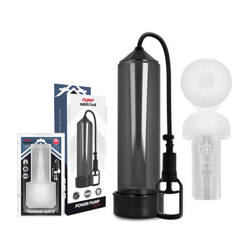 PUMP ADDICTED RX7 BLACK med masturbator