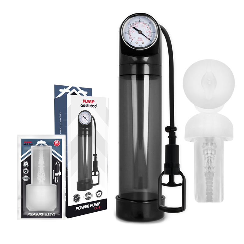 PUMP ADDICTED RX9 BLACK med masturbator