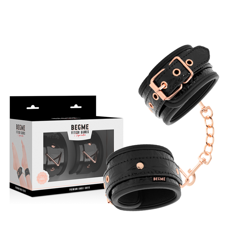 BEGME - BLACK EDITION PREMIUM ANKLE CUFFS MED NEOPREN FODER