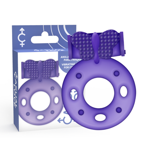 CASUAL LOVE RING LOVE PURPLE klitorisstimulatorring