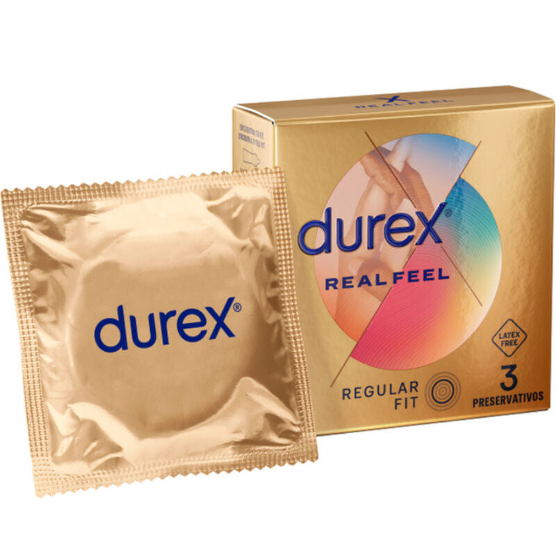 Durex Real Feel kondomer, 3 enheter