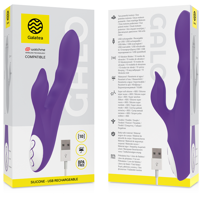 GALATEA GALO LILAC vibrator med WATCHME teknik