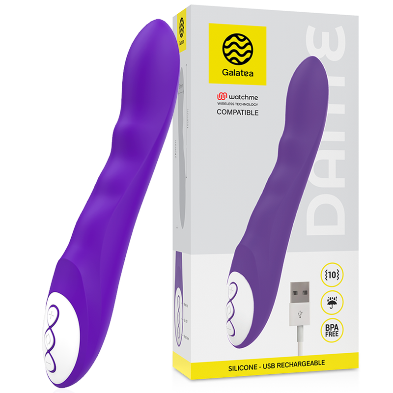 GALATEA Dante Lilac vibrator med WatchMe teknik