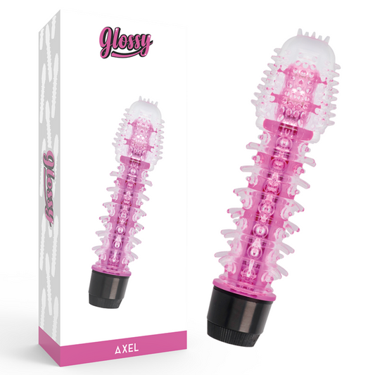 GLOSSY Axel Vibrator i rosa