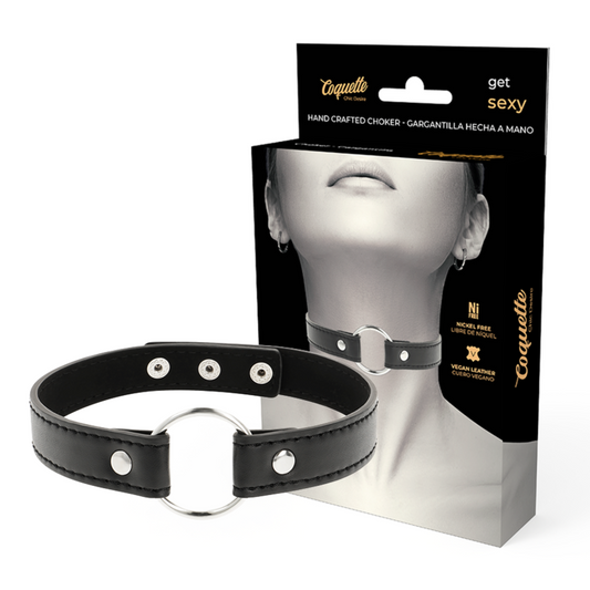 COQUETTE CHIC DESIRE - Vegansk läderhalsband damaccessoar