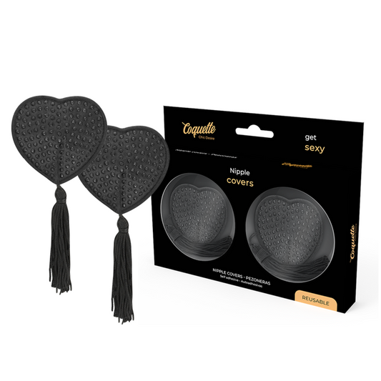 Bröstvårtscovers i svart från Coquette Chic Desire