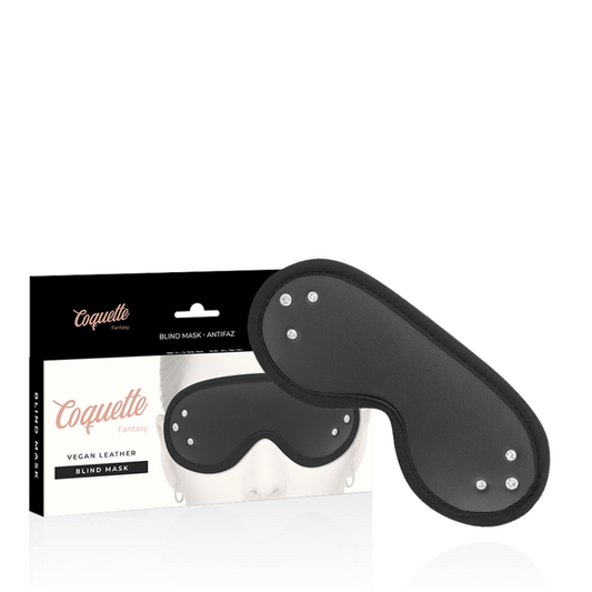 COQUETTE CHIC DESIRE - FANTASY VEGANSK LÄDERBLINDMASK MED NEOPRENFODER