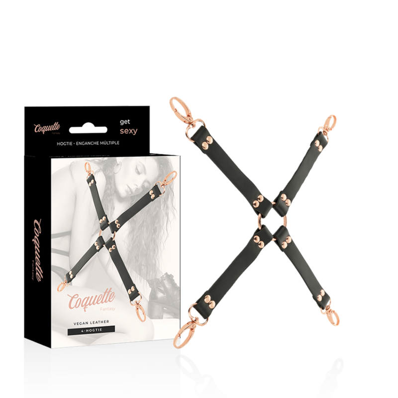 COQUETTE CHIC DESIRE - FANTASY VEGAN LÄDER HOG TIE