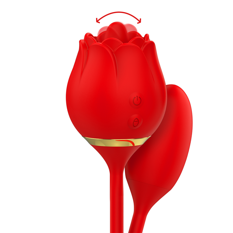 MIA VIENNA DOUBLE PLEASURE LICKING VIBRATING EGG