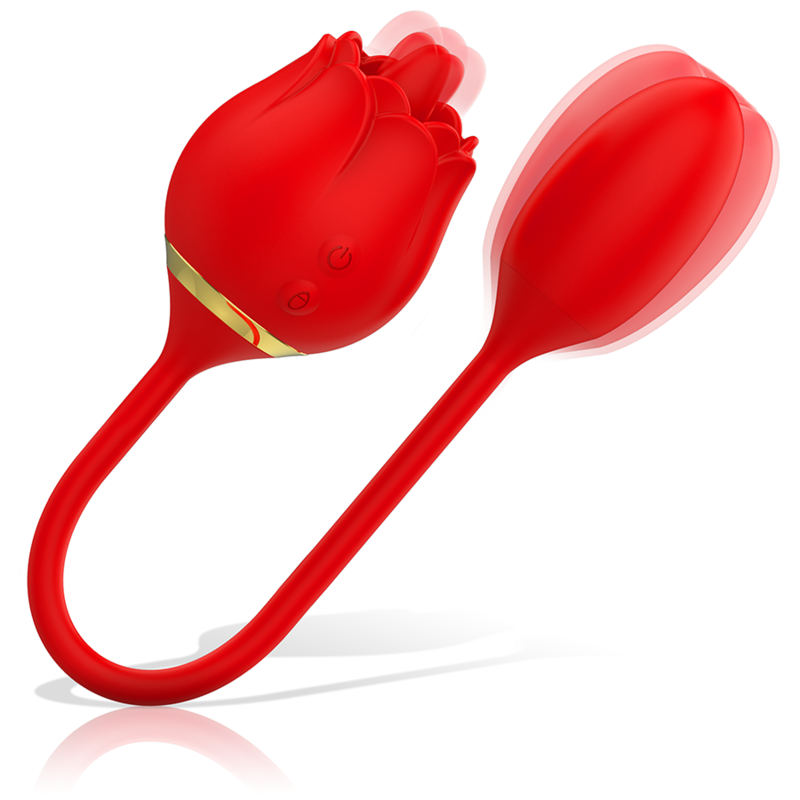MIA VIENNA DOUBLE PLEASURE LICKING VIBRATING EGG
