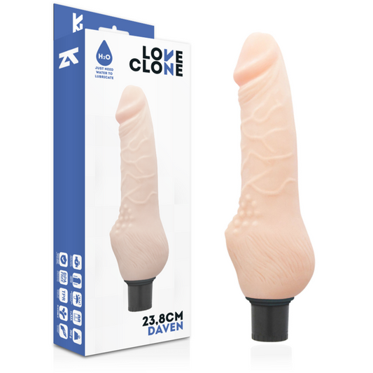 LOVECLONE Daven realistisk vibrator 23,8 cm