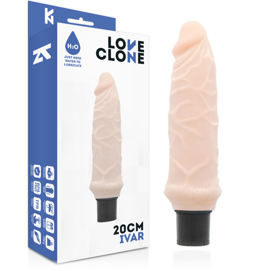 LOVECLONE IVAR självsmörjande vibrator 20 cm