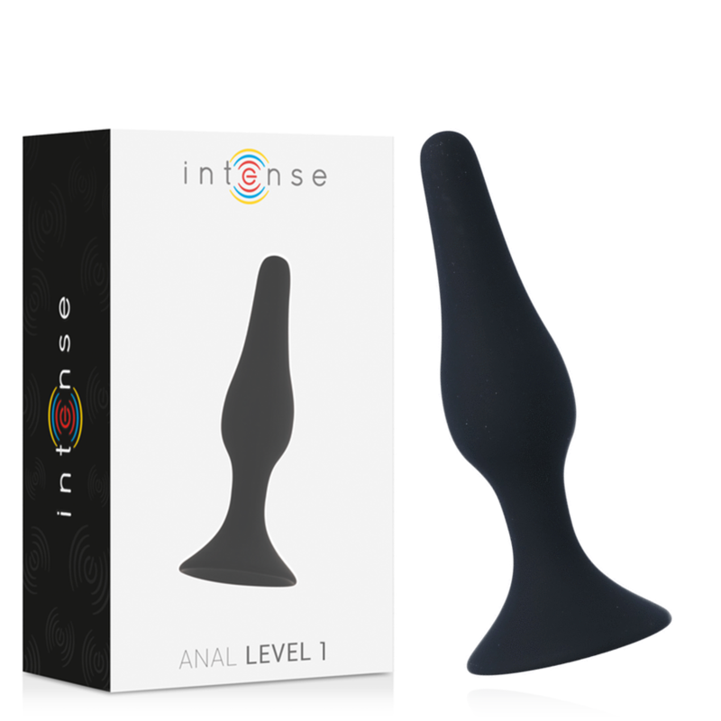 INTENSE Anal Level 1 10.5 cm svart leksak