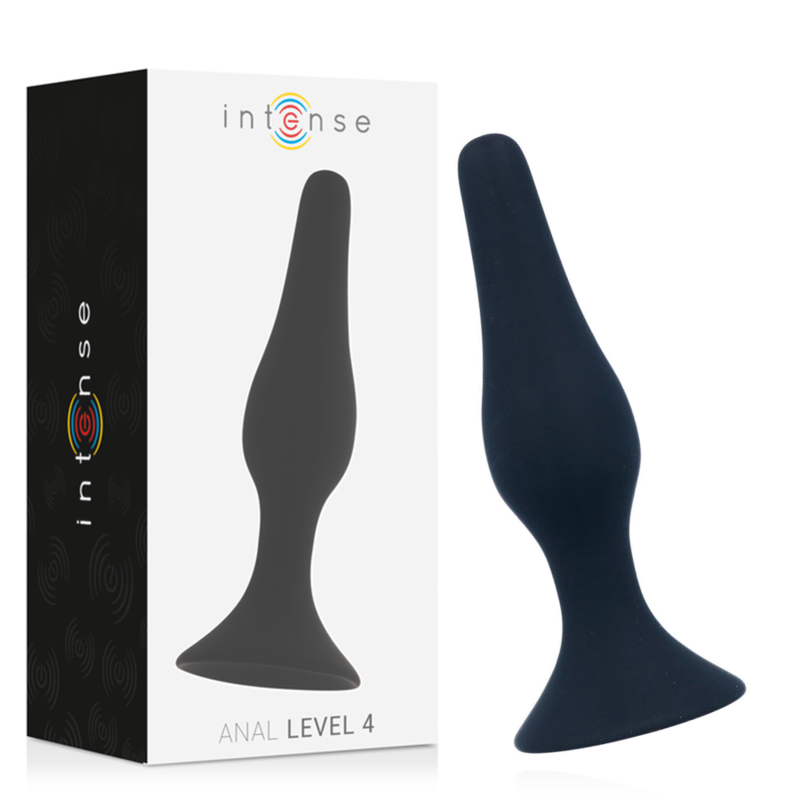 INTENSE Anal Level 4 15.5 cm svart leksak