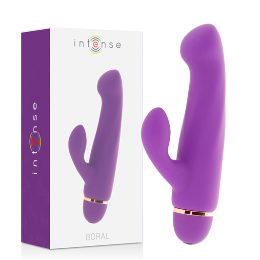 INTENSE BORAL vibrator i lila silikon med 20 hastigheter