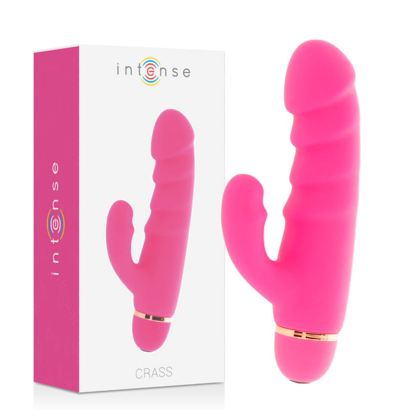 INTENSE - CRASS rosa vibrator med 20 hastigheter