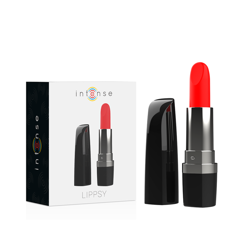 Lippsy vibrerande läppstift i svart