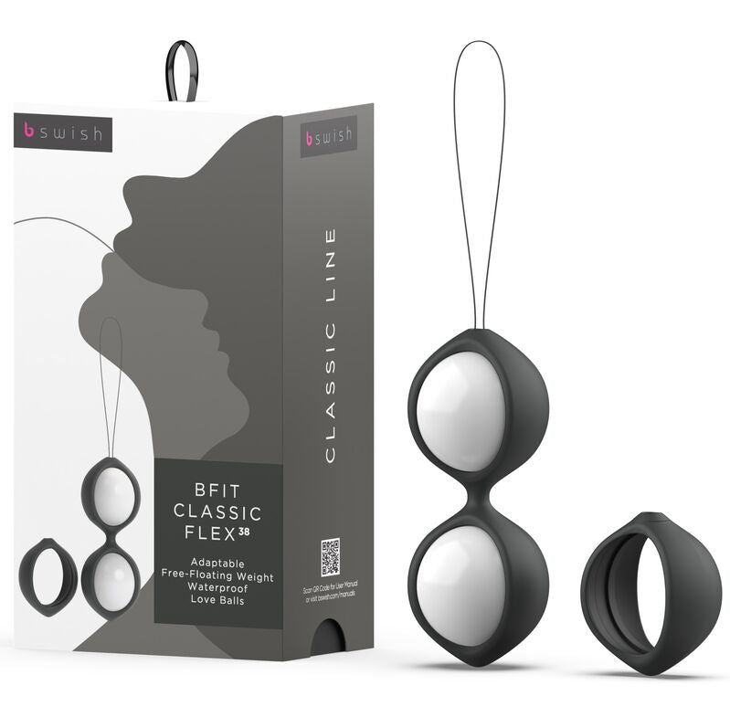 B SWISH BFIT CLASSIC FLEX BLACK 38 G Kegel-bollar