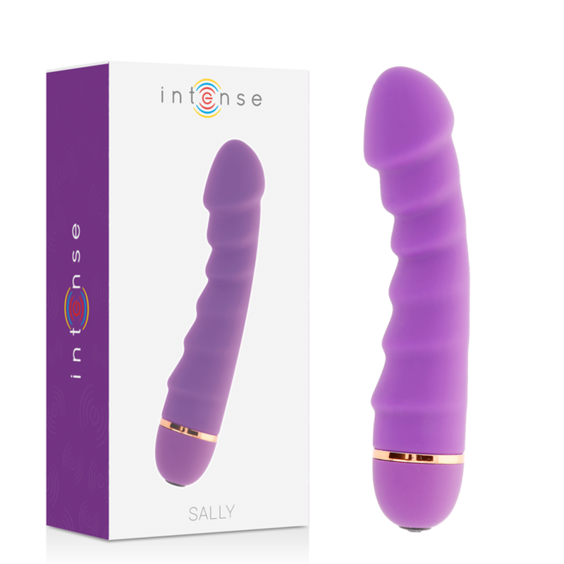 INTENSE - SALLY vibrator i lila silikon
