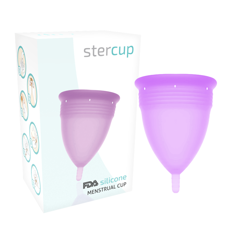 STERCUP menstruationskopp i silikon storlek L