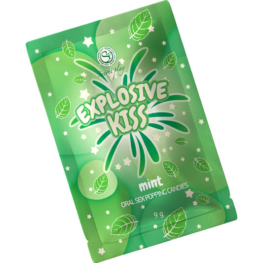 SECRETPLAY Mint Explosive Candies i förpackning