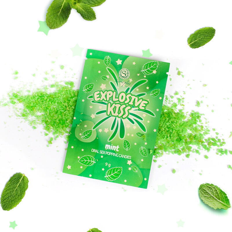 SECRETPLAY Mint Explosive Candies i förpackning