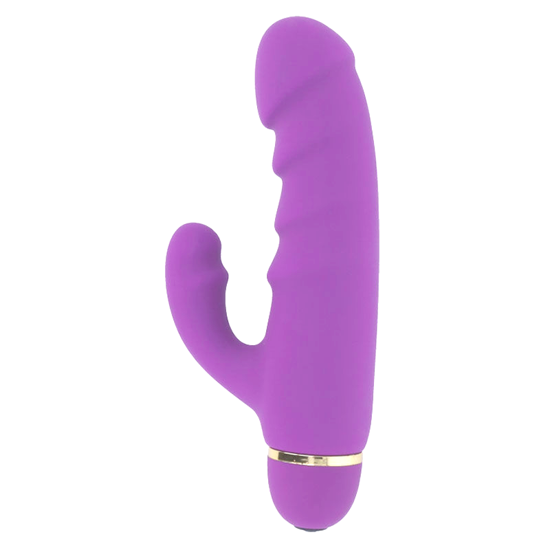 INTENSE - CRASS vibrator i lila silikon