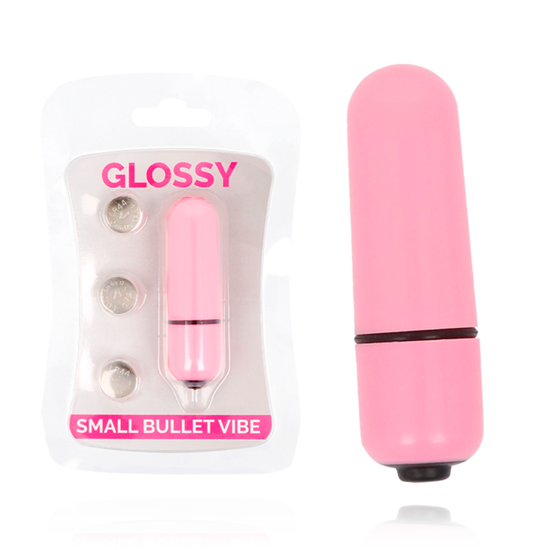 GLOSSY liten bullet vibrator rosa