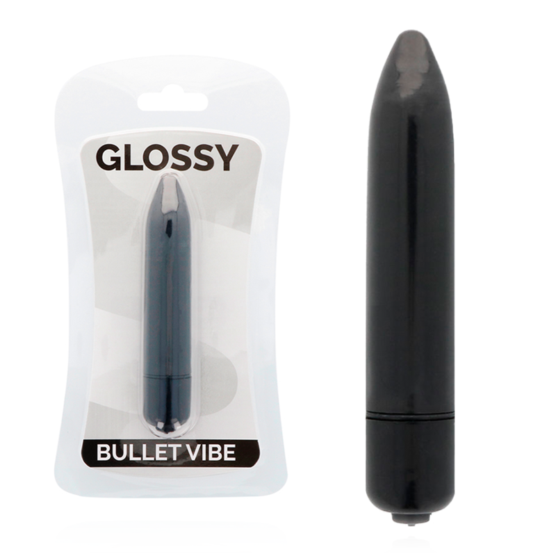 GLOSSY - THIN VIBE BLACK vibrator