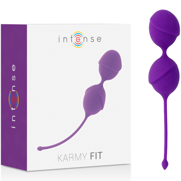 Intense Karmy Fit Kegel Silicone Lilac för bäckenbottenträning
