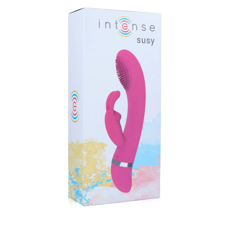 INTENSE Susy oscillerande vibrator i silikon, rosa