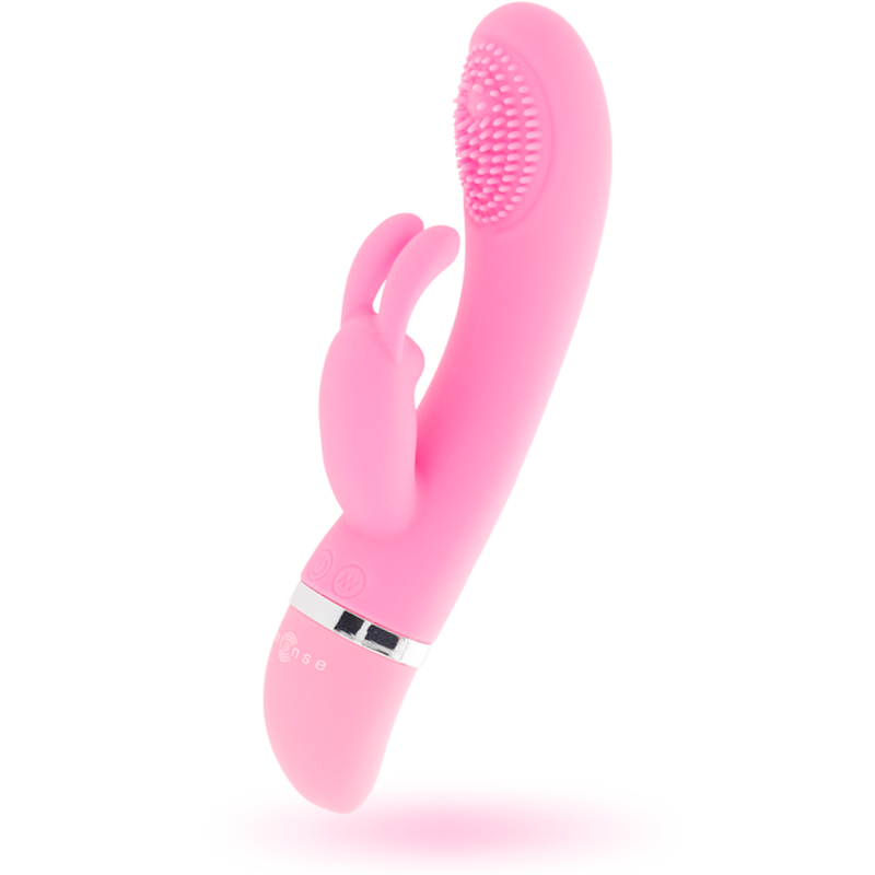 INTENSE Susy oscillerande vibrator i silikon, rosa