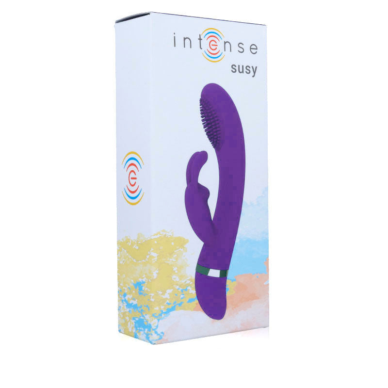 INTENSE Susy silikon rabbit vibrator i lila