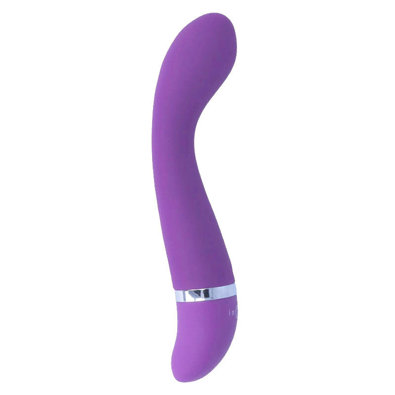 Leo vibrator i lila silikon, flexibel och ergonomisk