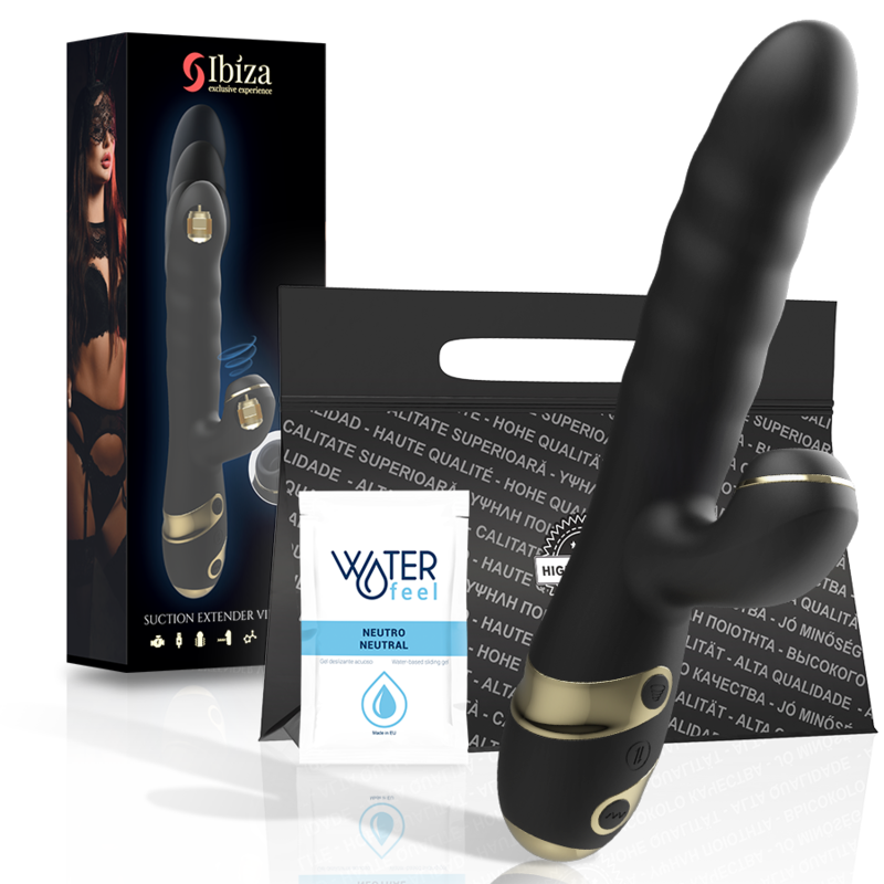IBIZA Up & Down Vibrator med klitorissug