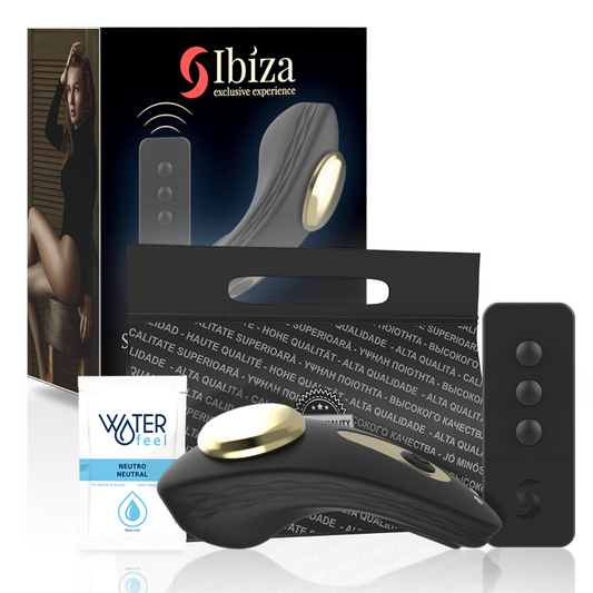 IBIZA - SILIKON PANTY VIBRATOR MED FJÄRRKONTROLL