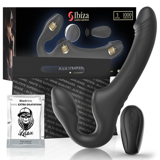 IBIZA - Strapless vibrator med fjärrkontroll