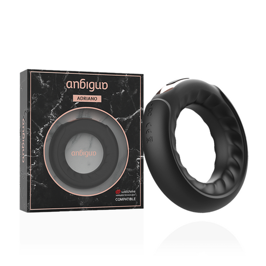ANBIGUO Adriano vibrerande ring med Watchme teknik