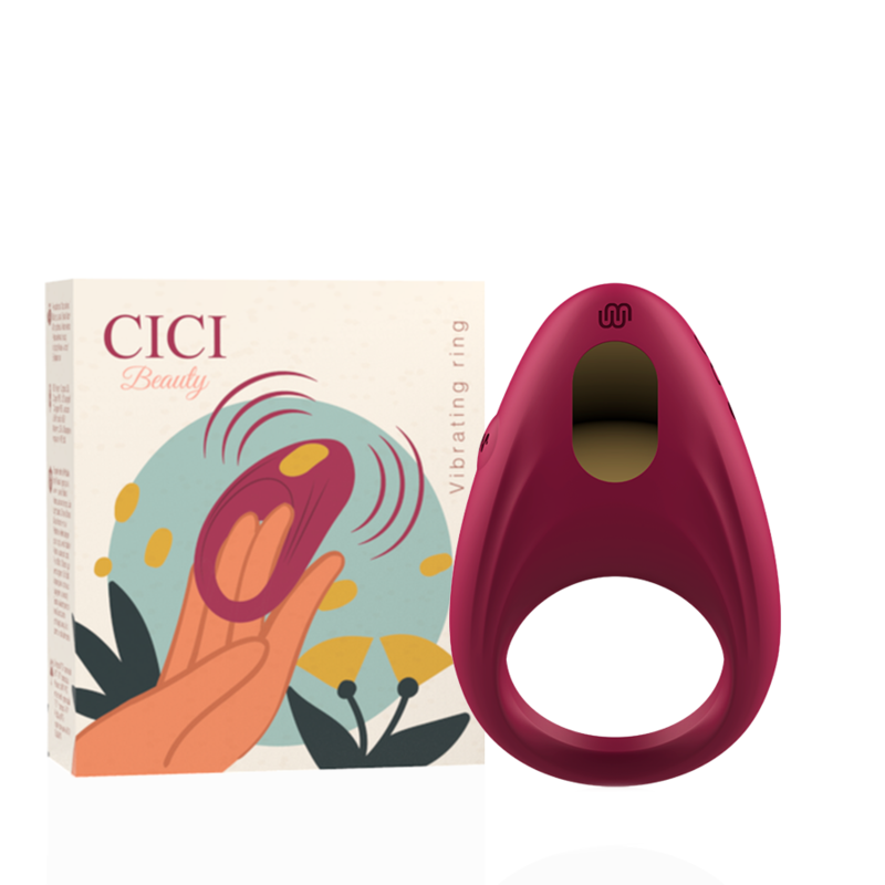 CICI BEAUTY Premium silikon vibrerande ring