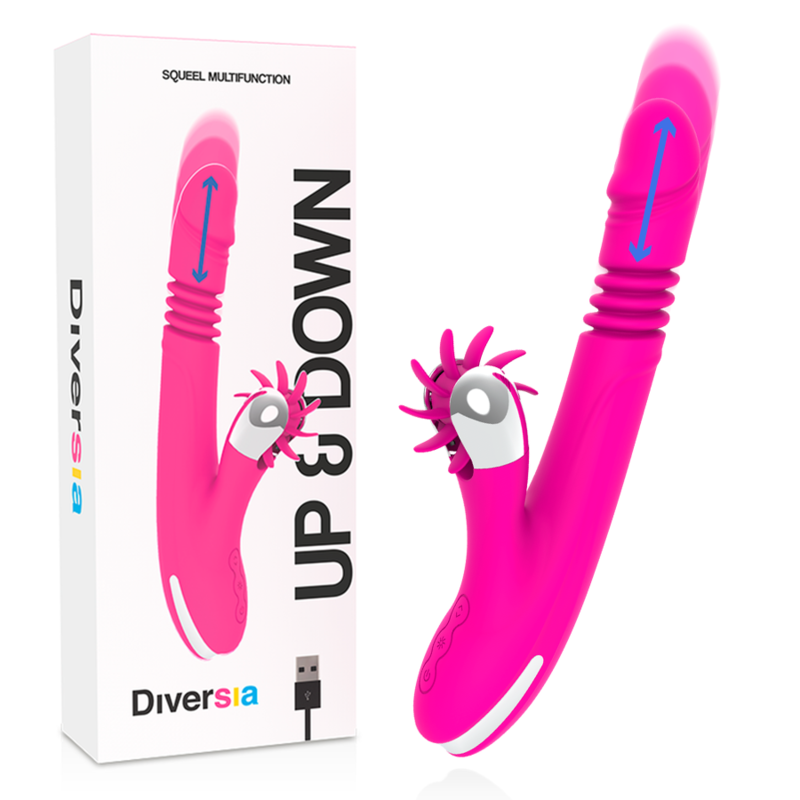 DIVERSIA BUNNY UP & DOWN 24 CM vibrator