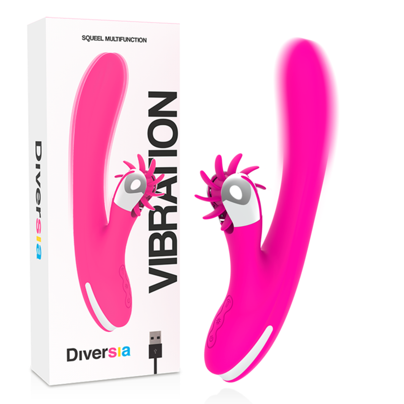 DIVERSIA BUNNY VIBRATING 24 CM vibrator