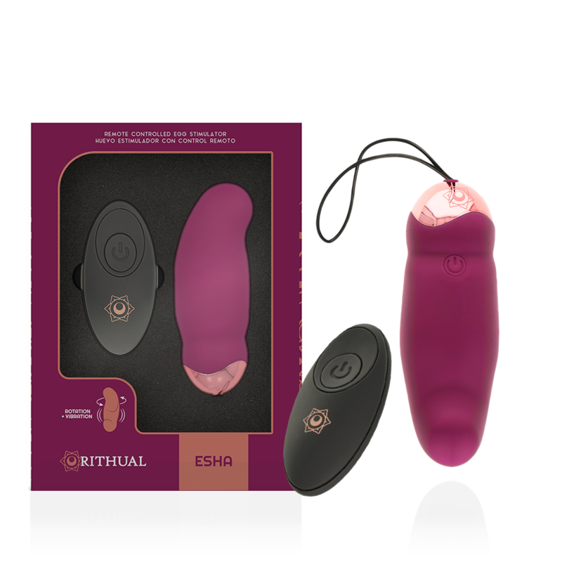 Rithual Esha Egg fjärrkontrollsystem med rotation och vibration