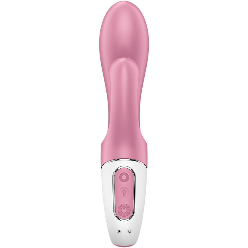 Satisfyer Air Pump Bunny 2 Pink, uppblåsbar vibrator