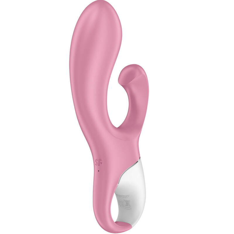 Satisfyer Air Pump Bunny 2 Pink, uppblåsbar vibrator