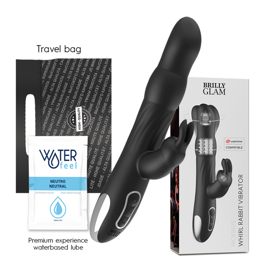 BRILLY GLAM Moebius Rabbit Vibrator och Rotator