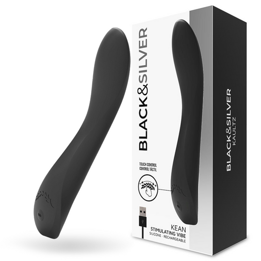 Kean vibrator med touch control från BLACK&SILVER