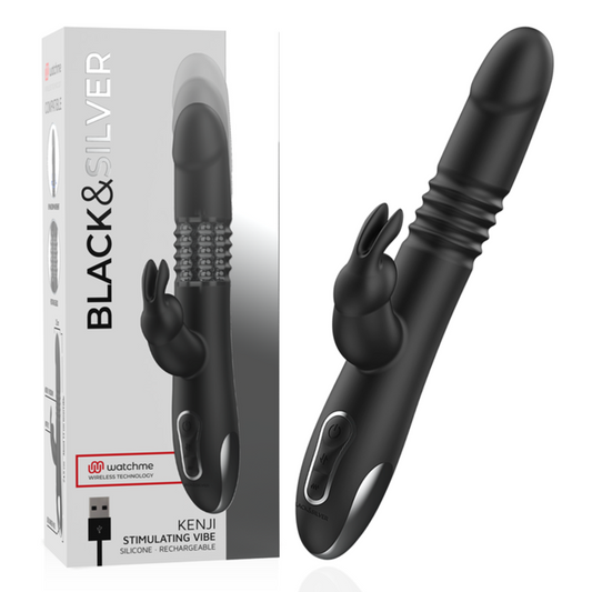 KENJI stimulerande vibrator från BLACK&SILVER