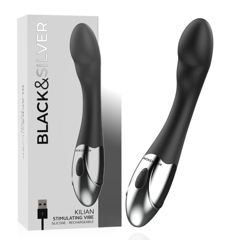 KILIAN STIMULATING VIBE vibrator från BLACK&SILVER