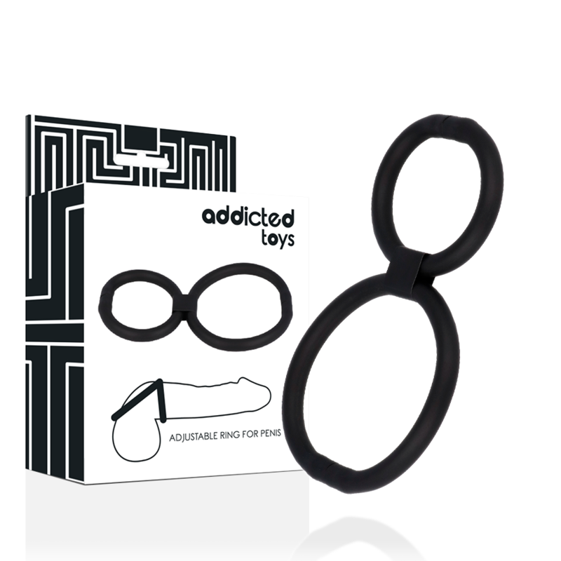 ADDICTED TOYS justerbara ringar för penis