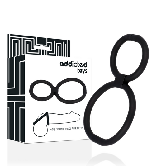 ADDICTED TOYS justerbara ringar för penis